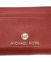 中古・古着 MICHAEL KORS (マイケル・コース) コインケース レッド サイズ:なし：9000円