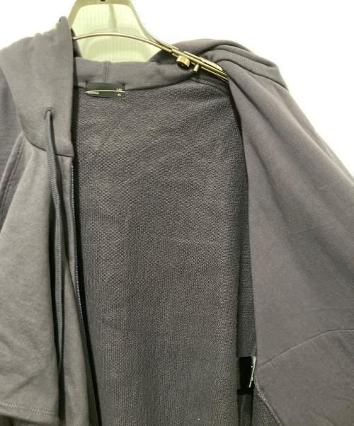 LAD MUSICIAN（ラッドミュージシャン）LAD MUSICIAN (ラッドミュージシャン) フリルジップパーカー パープル サイズ:46の古着・服飾アイテム