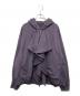 LAD MUSICIAN（ラッドミュージシャン）の古着「フリルジップパーカー」｜パープル