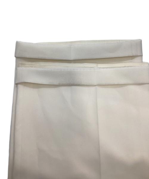 La boutique BonBon（ラブティックボンボン）La boutique BonBon (ラブティックボンボン) ダブルクロスマリンパンツ アイボリー サイズ:38の古着・服飾アイテム