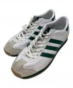 adidasアディダス）の古着「カントリージャパン / ローカットスニーカー」｜ホワイト×グリーン
