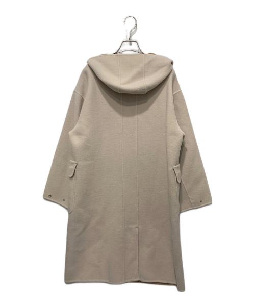 THE CLASSE DoCLASSE（ザクラス ドゥクラッセ）THE CLASSE DoCLASSE (ザクラス ドゥクラッセ) カシミヤ混ダッフルコート アイボリー サイズ:7の古着・服飾アイテム