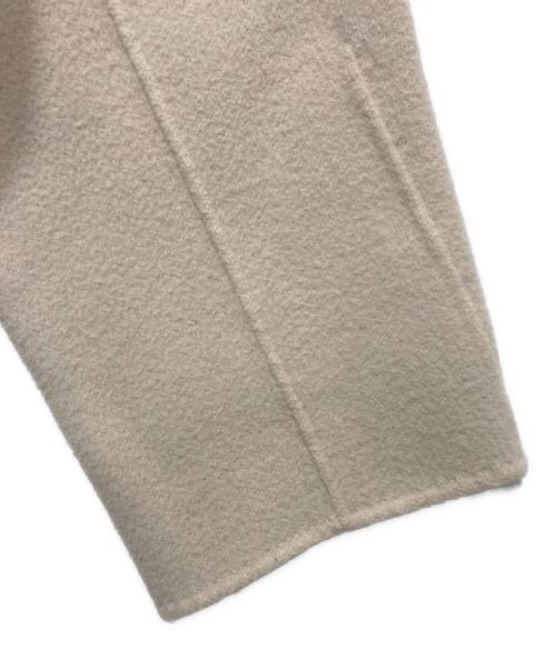 THE CLASSE DoCLASSE（ザクラス ドゥクラッセ）THE CLASSE DoCLASSE (ザクラス ドゥクラッセ) カシミヤ混ダッフルコート アイボリー サイズ:7の古着・服飾アイテム