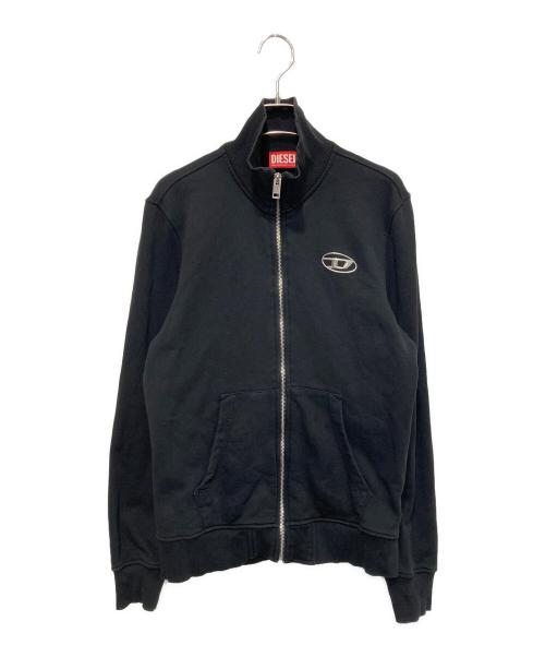 DIESEL（ディーゼル）DIESEL (ディーゼル) ジップアップスウェット ブラック サイズ:Ｓの古着・服飾アイテム