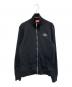 DIESEL（ディーゼル）の古着「ジップアップスウェット」｜ブラック