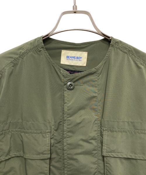 BEAMS BOY（ビームスボーイ）BEAMS BOY (ビームスボーイ) ソロテックス BDU ジャケット オリーブ サイズ:1の古着・服飾アイテム
