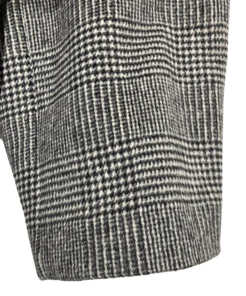 JOURNAL STANDARD（ジャーナルスタンダード）JOURNAL STANDARD (ジャーナルスタンダード) スーパー140ビーバーノーカラーショートコート グレー サイズ:FREEの古着・服飾アイテム