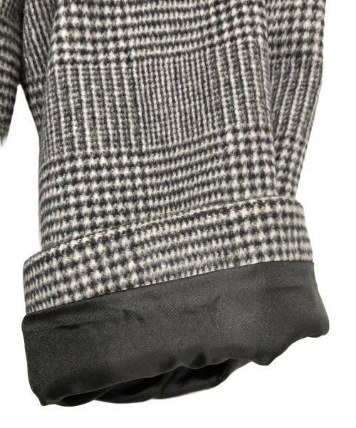 JOURNAL STANDARD（ジャーナルスタンダード）JOURNAL STANDARD (ジャーナルスタンダード) スーパー140ビーバーノーカラーショートコート グレー サイズ:FREEの古着・服飾アイテム