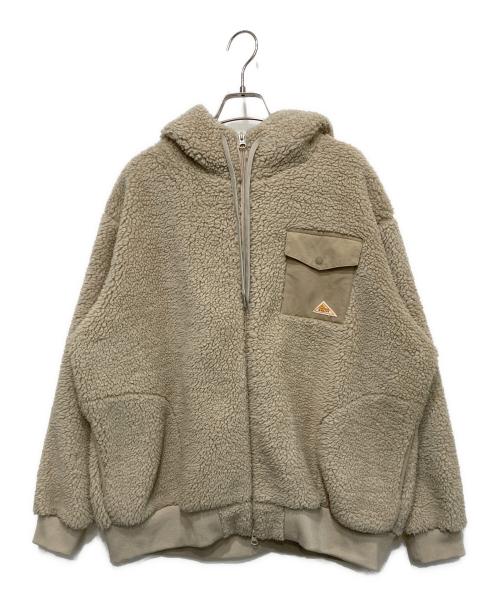KELTY（ケルティ）KELTY (ケルティ) FREA'S STORE ボア フーディー ミドル コート ベージュ サイズ:FREEの古着・服飾アイテム