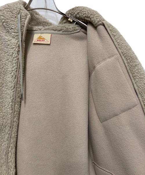 KELTY（ケルティ）KELTY (ケルティ) FREA'S STORE ボア フーディー ミドル コート ベージュ サイズ:FREEの古着・服飾アイテム