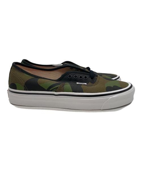VANS（ヴァンズ）VANS (ヴァンズ) A BATHING APE (ア ベイシング エイプ) 1st オーセンティック グリーン サイズ:27ｃｍ 未使用品の古着・服飾アイテム