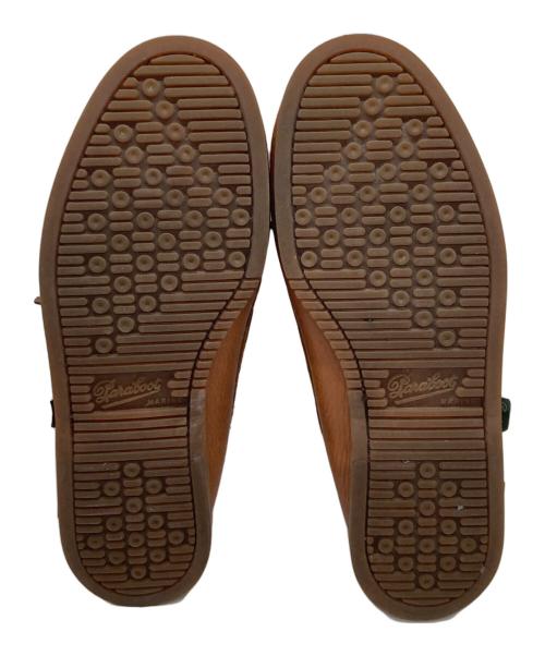 PARABOOT（パラブーツ）PARABOOT (パラブーツ) デッキシューズ ブラウン サイズ:7 1/2の古着・服飾アイテム