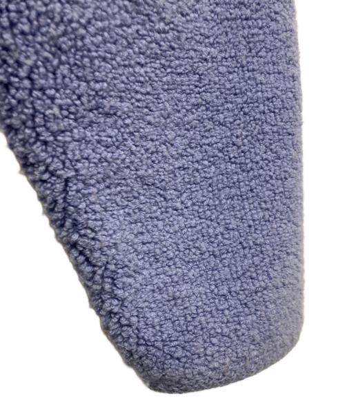 Mila Owen（ミラオーウェン）Mila Owen (ミラオーウェン) パイル編みショート丈金釦ニットジャケット ブルー サイズ:1の古着・服飾アイテム