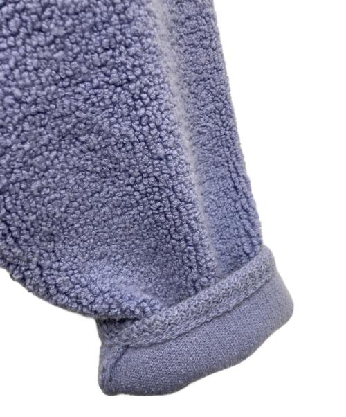 Mila Owen（ミラオーウェン）Mila Owen (ミラオーウェン) パイル編みショート丈金釦ニットジャケット ブルー サイズ:1の古着・服飾アイテム