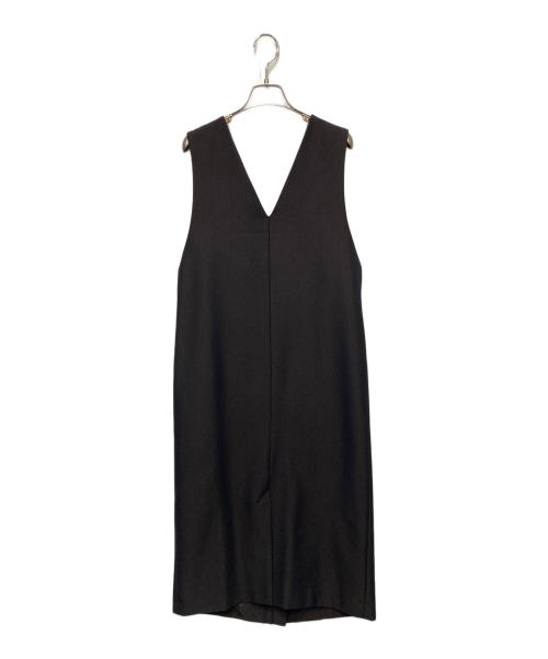 Noble（ノーブル）Noble (ノーブル) グランピアンズウールチェックジャンスカ ブラック サイズ:FREEの古着・服飾アイテム