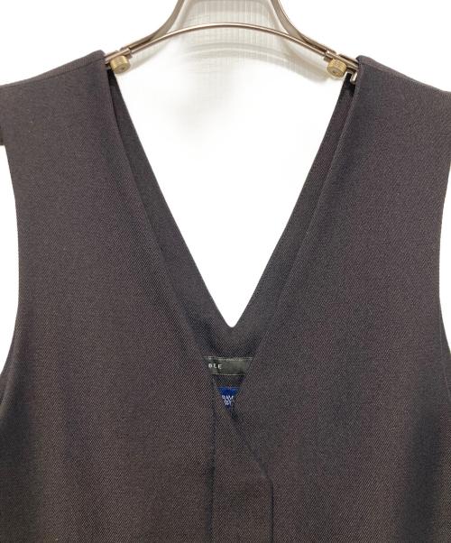 Noble（ノーブル）Noble (ノーブル) グランピアンズウールチェックジャンスカ ブラック サイズ:FREEの古着・服飾アイテム