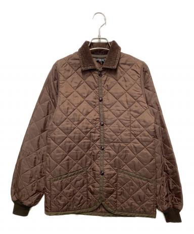 ☆LAVENHAM ラベンハム/キルティングダウンベスト　ブラウン　38 L☆ 中古・古着通販】LAVENHAM (ラベンハム) キルティングジャケット