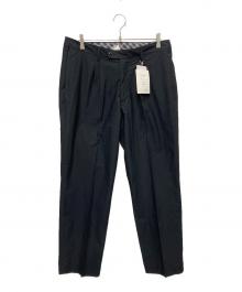 DAIWA×green label relaxing（ダイワ×グリーンレーベルリラクシング）の古着「別注トラウザーパンツ」｜ブラック