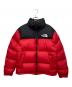 THE NORTH FACE（ザ ノース フェイス）の古着「ヌプシダウンジャケット」｜レッド