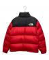 THE NORTH FACE (ザ ノース フェイス) ヌプシダウンジャケット レッド サイズ:M/95：10000円