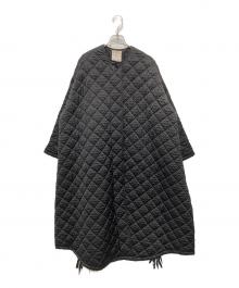 CAROLINA GLASER×AYA（カロリナ グレイサー×アヤ）の古着「キルトコート」｜ブラック