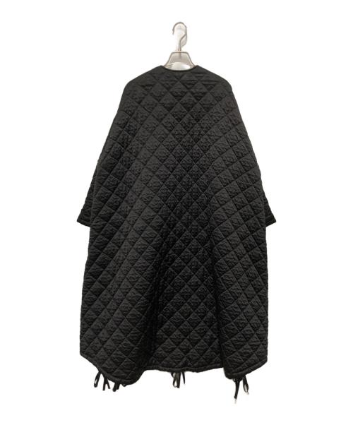 CAROLINA GLASER（カロリナ グレイサー）CAROLINA GLASER (カロリナ グレイサー) AYA (アヤ) キルトコート ブラック サイズ:表記なしの古着・服飾アイテム