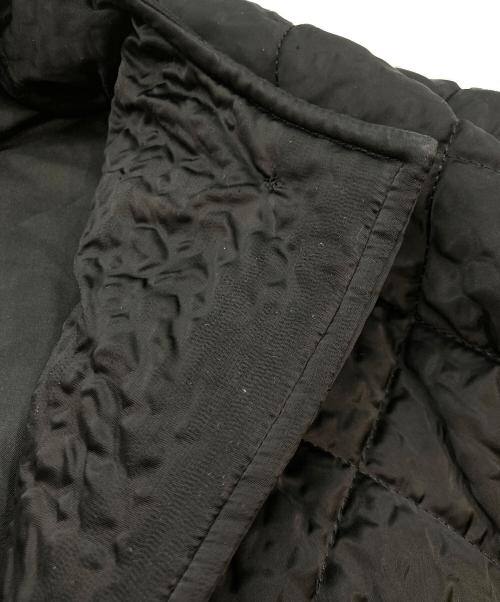 CAROLINA GLASER（カロリナ グレイサー）CAROLINA GLASER (カロリナ グレイサー) AYA (アヤ) キルトコート ブラック サイズ:表記なしの古着・服飾アイテム