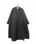 CAROLINA GLASER（カロリナ グレイサー）の古着「キルトコート」｜ブラック