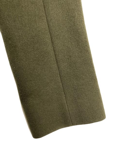 sacai（サカイ）sacai (サカイ) ベルトメルトンダブルコート オリーブグリーン サイズ:1の古着・服飾アイテム