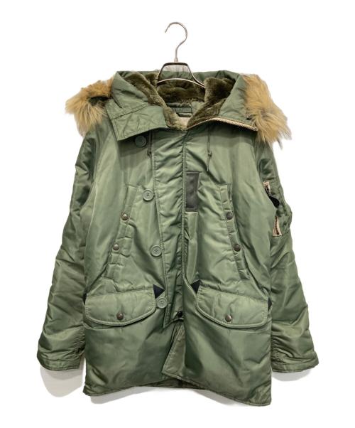 AVIREX（アヴィレックス）AVIREX (アヴィレックス) N-3B フライトジャケット セージグリーン サイズ:Mの古着・服飾アイテム