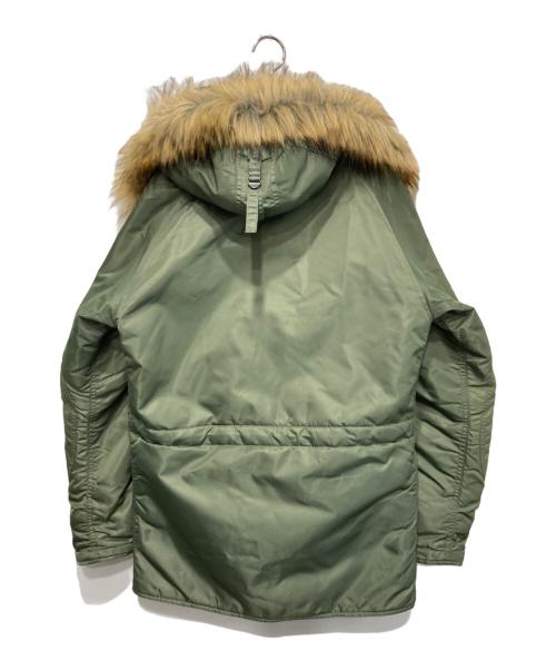 AVIREX（アヴィレックス）AVIREX (アヴィレックス) N-3B フライトジャケット セージグリーン サイズ:Mの古着・服飾アイテム