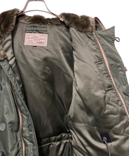 AVIREX（アヴィレックス）AVIREX (アヴィレックス) N-3B フライトジャケット セージグリーン サイズ:Mの古着・服飾アイテム