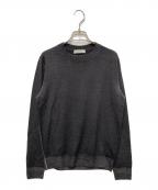 Crucianiクルチアーニ）の古着「ウールクルーネックニット」｜グレー
