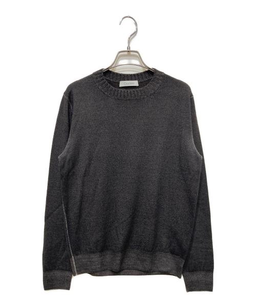 Cruciani（クルチアーニ）CRUCIANI (クルチアーニ) ウールクルーネックニット グレー サイズ:46の古着・服飾アイテム