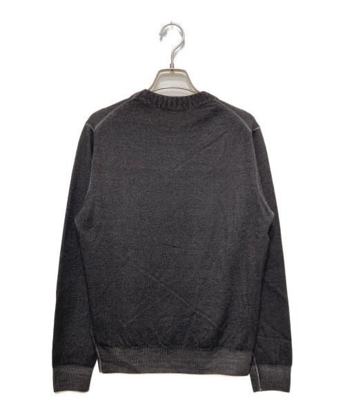 Cruciani（クルチアーニ）CRUCIANI (クルチアーニ) ウールクルーネックニット グレー サイズ:46の古着・服飾アイテム