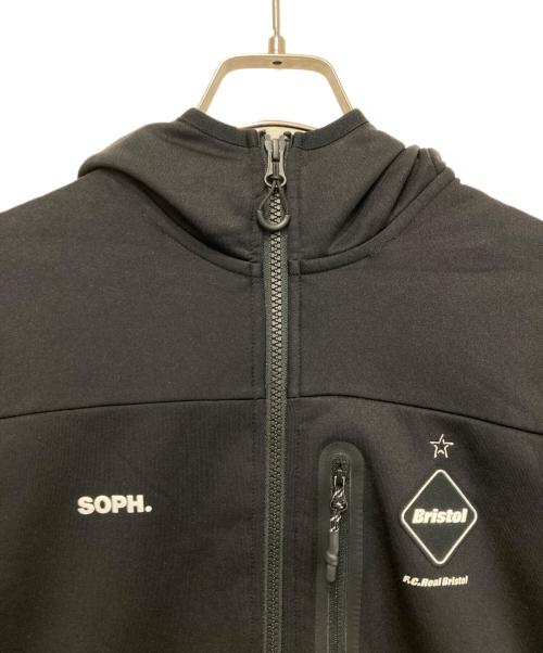 F.C.R.B.（エフシーレアルブリストル）F.C.R.B. (エフシーレアルブリストル) ジップパーカー ブラック サイズ:Ｍの古着・服飾アイテム