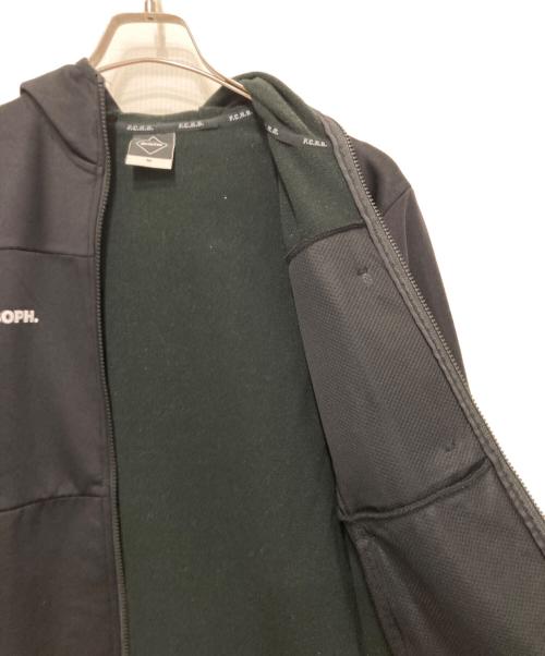 F.C.R.B.（エフシーレアルブリストル）F.C.R.B. (エフシーレアルブリストル) ジップパーカー ブラック サイズ:Ｍの古着・服飾アイテム