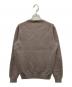 Zanone (ザノーネ) ウールクルーネックニット グレージュ サイズ:46：12000円