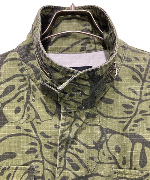 stussy（ステューシー）stussy (ステューシー) リーフカモミリタリージャケット オリーブ サイズ:Ｍの古着・服飾アイテム