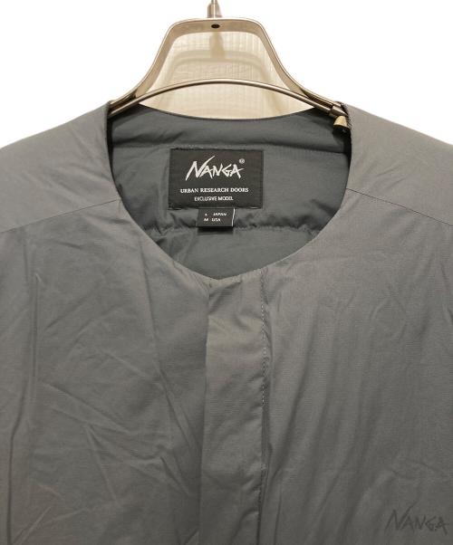 NANGA（ナンガ）NANGA (ナンガ) URBAN RESEARCH DOORS (アーバンリサーチドアーズ) インナーダウンジャケット グレー サイズ:Lの古着・服飾アイテム