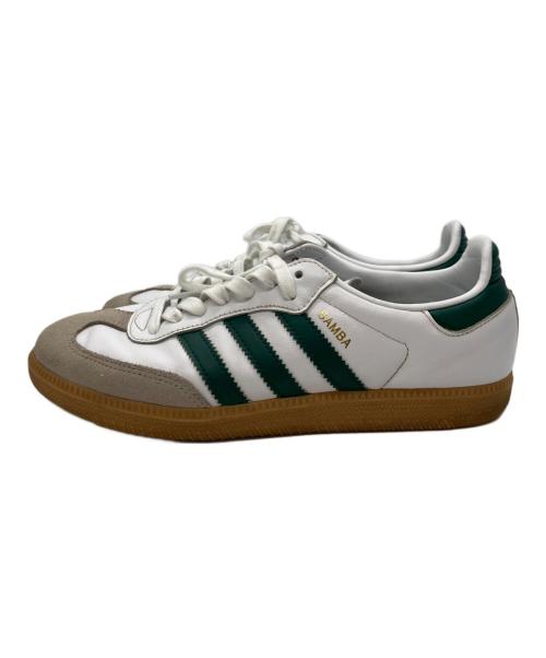 adidas（アディダス）adidas (アディダス) サンバOG ホワイト×グリーン サイズ:US8/UK7.5の古着・服飾アイテム
