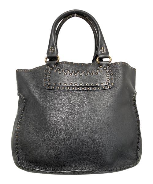 CELINE（セリーヌ）CELINE (セリーヌ) スタッズブギーバッグ ブラックの古着・服飾アイテム