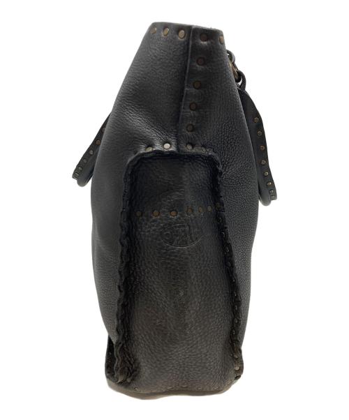 CELINE（セリーヌ）CELINE (セリーヌ) スタッズブギーバッグ ブラックの古着・服飾アイテム