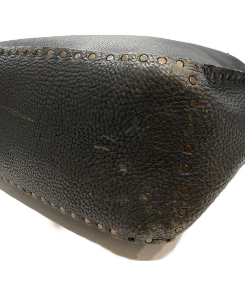 CELINE（セリーヌ）CELINE (セリーヌ) スタッズブギーバッグ ブラックの古着・服飾アイテム