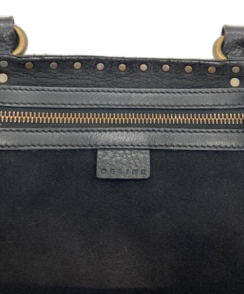 CELINE（セリーヌ）CELINE (セリーヌ) スタッズブギーバッグ ブラックの古着・服飾アイテム