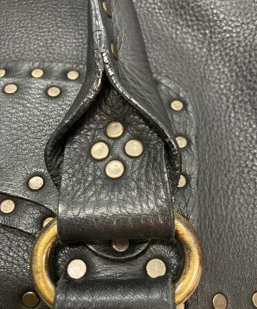 CELINE（セリーヌ）CELINE (セリーヌ) スタッズブギーバッグ ブラックの古着・服飾アイテム