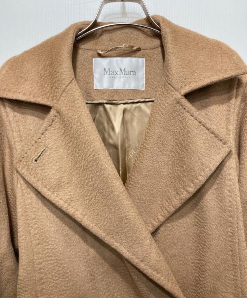MaxMara（マックスマーラ）MaxMara (マックスマーラ) マニュエラ ガウンコート ブラウン サイズ:34の古着・服飾アイテム