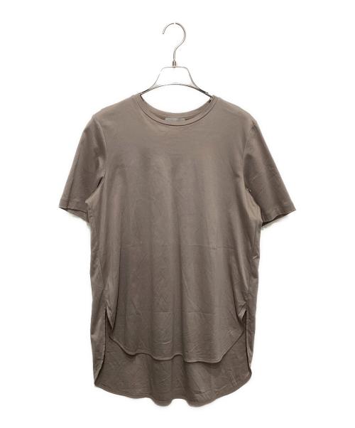 theory luxe（セオリーリュクス）theory luxe (セオリーリュクス) シャツテールTトップス ベージュ サイズ:38の古着・服飾アイテム