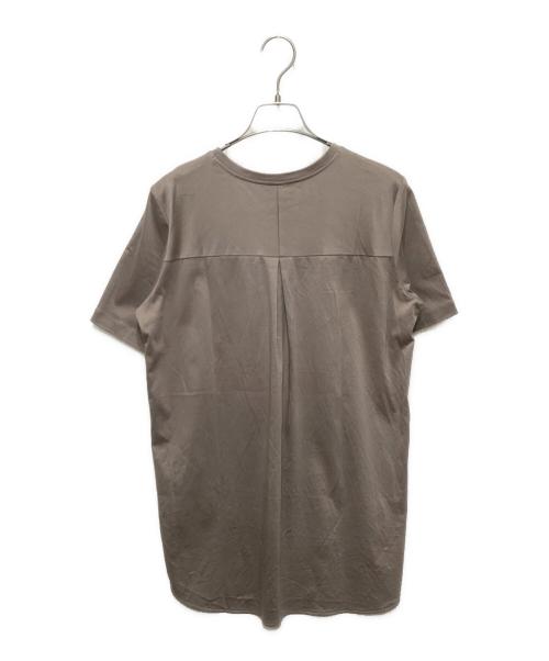 theory luxe（セオリーリュクス）theory luxe (セオリーリュクス) シャツテールTトップス ベージュ サイズ:38の古着・服飾アイテム