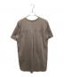 theory luxe (セオリーリュクス) シャツテールTトップス ベージュ サイズ:38：5000円